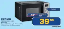 Euronics MEDION FORNO MICROONDE MD11753 offerta