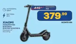 Euronics Xiaomi monopattino elettrico electric scooter 6 offerta
