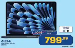 Euronics APPLE MACBOOK AIR 13" 256GB offerta