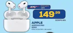 Euronics Apple airpods pro 2gen offerta