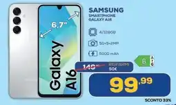 Euronics SAMSUNG SMARTPHONE GALAXY A16 offerta