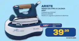 Euronics Ariete ferro da stiro a caldaia 6257 offerta