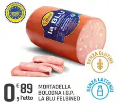 Supermercati Dok Mortadella l'etto la blu felsineo offerta