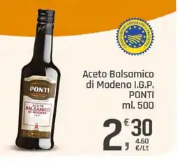 Supermercati Dok Aceto Balsamico di Modena I.G.P. PONTI offerta