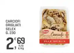 Supermercati Dok Carciofi grigliati SELEX offerta