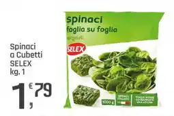 Supermercati Dok Spinaci a Cubetti SELEX offerta
