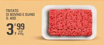 Supermercati Dok Tritato di bovino e suino offerta