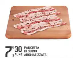 Supermercati Dok Pancetta di suino aromatizzata offerta
