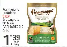 Supermercati Dok Parmigiano Reggiano D.O.P. Grattugiato 30 Mesi PARMAREGGIO offerta