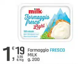 Supermercati Dok Formaggio fresco MILK offerta