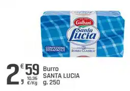 Supermercati Dok Burro SANTA LUCIA offerta