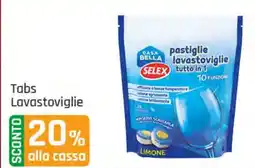 Supermercati Dok Selex Tabs Lavastoviglie offerta