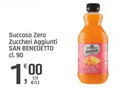 Supermercati Dok Succoso Zero Zuccheri Aggiunti SAN BENEDETTO offerta