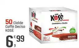 Supermercati Dok 50 Cialde Caffè Deciso KOSÈ offerta