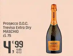 Supermercati Dok Prosecco D.O.C. Treviso Extra Dry MASCHIO offerta