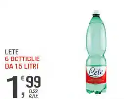 Supermercati Dok Lete 6 bottiglie offerta