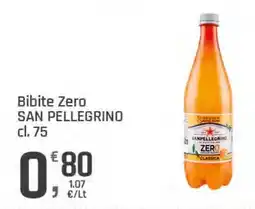 Supermercati Dok Bibite Zero SAN PELLEGRINO offerta