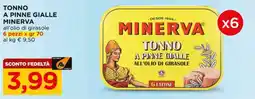 Alì Supermercati Tonno a pinne gialle MINERVA offerta
