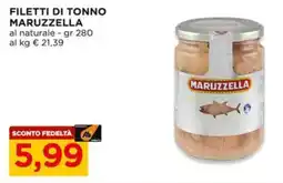 Alì Supermercati Filetti di tonno MARUZZELLA offerta