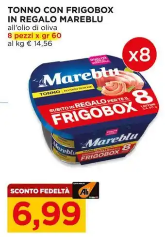 Tonno con frigobox in regalo MAREBLU