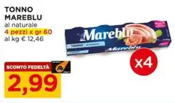 Alì Supermercati ΤΟΝΝΟ MAREBLU al naturale offerta