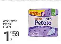 Supermercati Dok Assorbenti Petalo LINES offerta