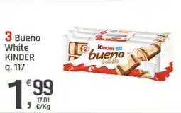 Supermercati Dok 3 Bueno White KINDER offerta