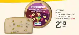 Supermercati Dok Pecorino busti con pere e zenzero, con pistacchio verde di bronte d.o.p. offerta