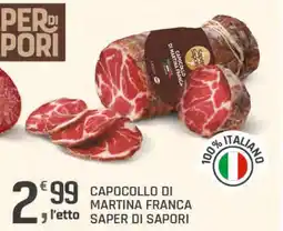 Supermercati Dok Capocollo di martina franca SAPER DI SAPORI offerta