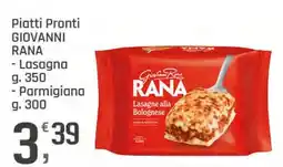 Supermercati Dok Piatti Pronti GIOVANNI RANA offerta