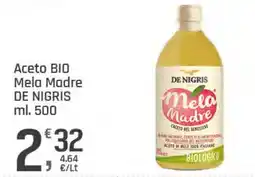 Supermercati Dok Aceto BIO Mela Madre DE NIGRIS offerta