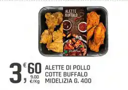 Supermercati Dok Alette di pollo cotte buffalo MIDELIZIA offerta