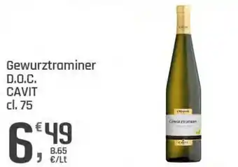 Supermercati Dok Gewurztraminer D.O.C. CAVIT offerta