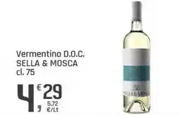 Supermercati Dok Vermentino D.O.C. SELLA & MOSCA offerta