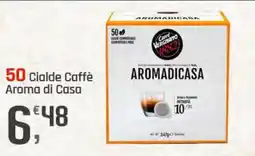 Supermercati Dok Caffè Vergnano 1882 50 Cialde Caffè Aroma di Casa offerta