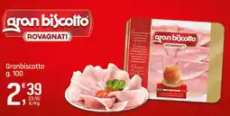 Supermercati Dok ROVAGNATI Granbiscotto offerta