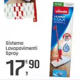 Supermercati Dok Vileda Sistema Lavapavimenti Spray offerta