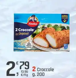 Supermercati Dok Findus 2 Croccole offerta