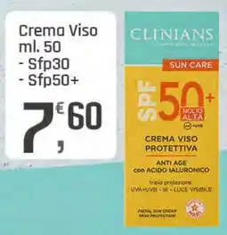 Supermercati Dok CLINIANS Crema Viso, Sfp30 - Sfp50+ offerta