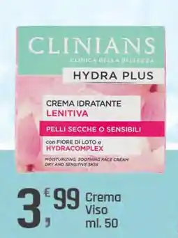 Supermercati Dok CLINIANS Crema Viso offerta