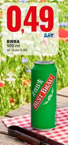 Eurospin Best brau birra offerta