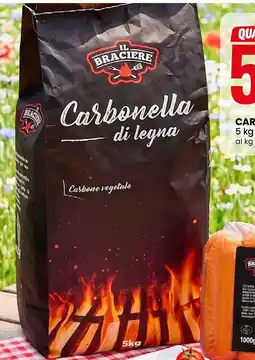 Eurospin Il braciere carbonella di legna offerta