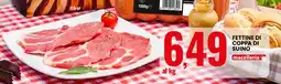 Eurospin Fettine di coppa di suino offerta
