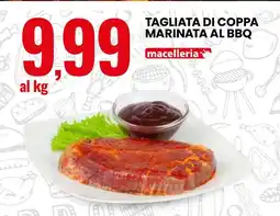 Eurospin Tagliata di coppa marinata al bbq offerta