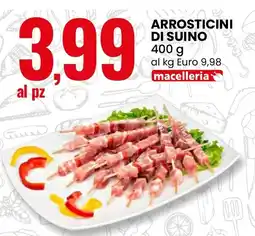 Eurospin Arrosticini di suino offerta