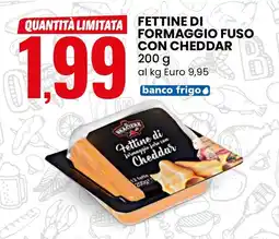 Eurospin Il braciere fettine di formaggio fuso con cheddar offerta