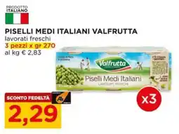Alì Supermercati Piselli medi italiani VALFRUTTA offerta