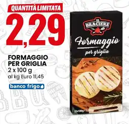 Eurospin Il braciere formaggio per griglia offerta