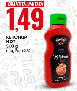 Eurospin Il braciere ketchup hot offerta