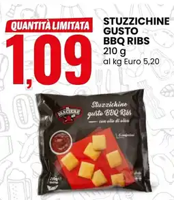 Eurospin Il braciere stuzzichine gusto bbq ribs offerta